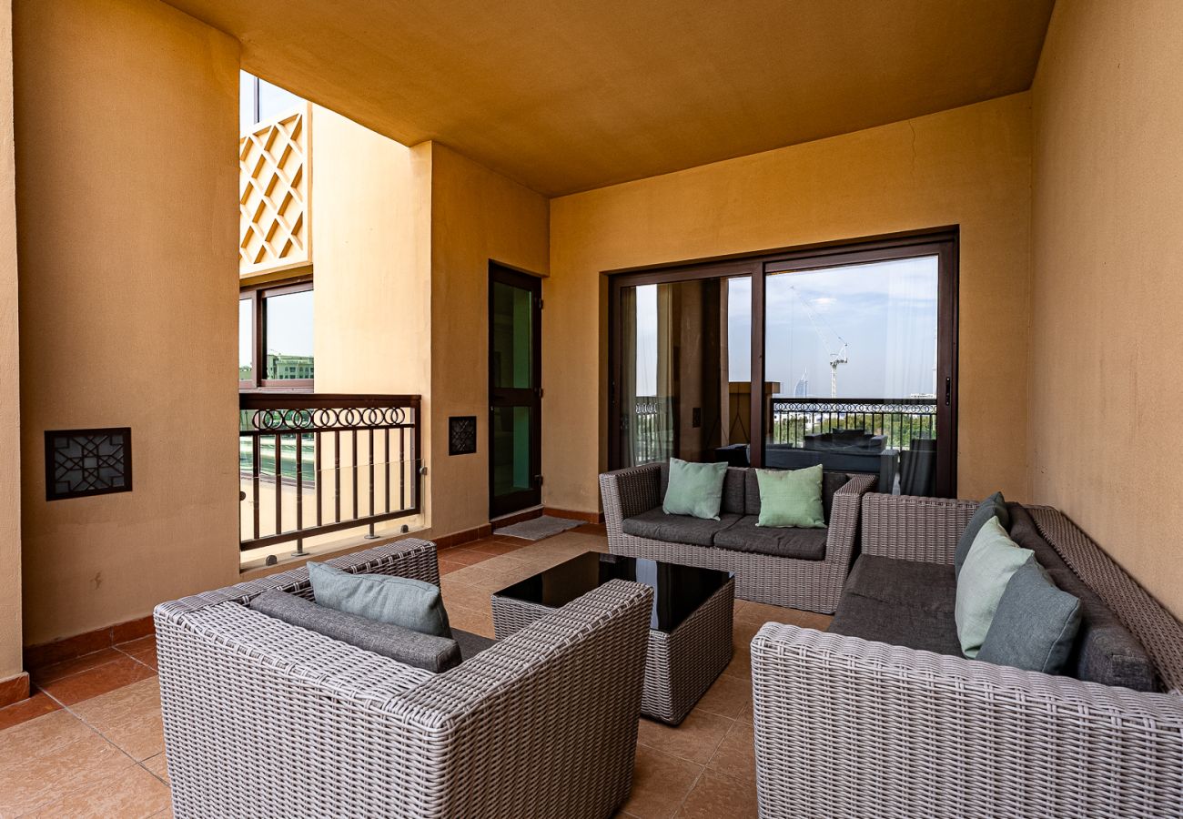 Апартаменты на Dubai - Luxurious 1BR Apartment | Fairmont South Residences IPalm Jumeirah