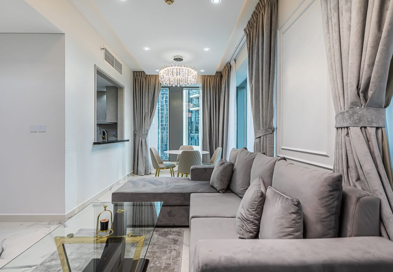 Апартаменты на Dubai - Chic & Functional 2-Bedroom Apartment in 29 Boulevard, Downtown Dubai