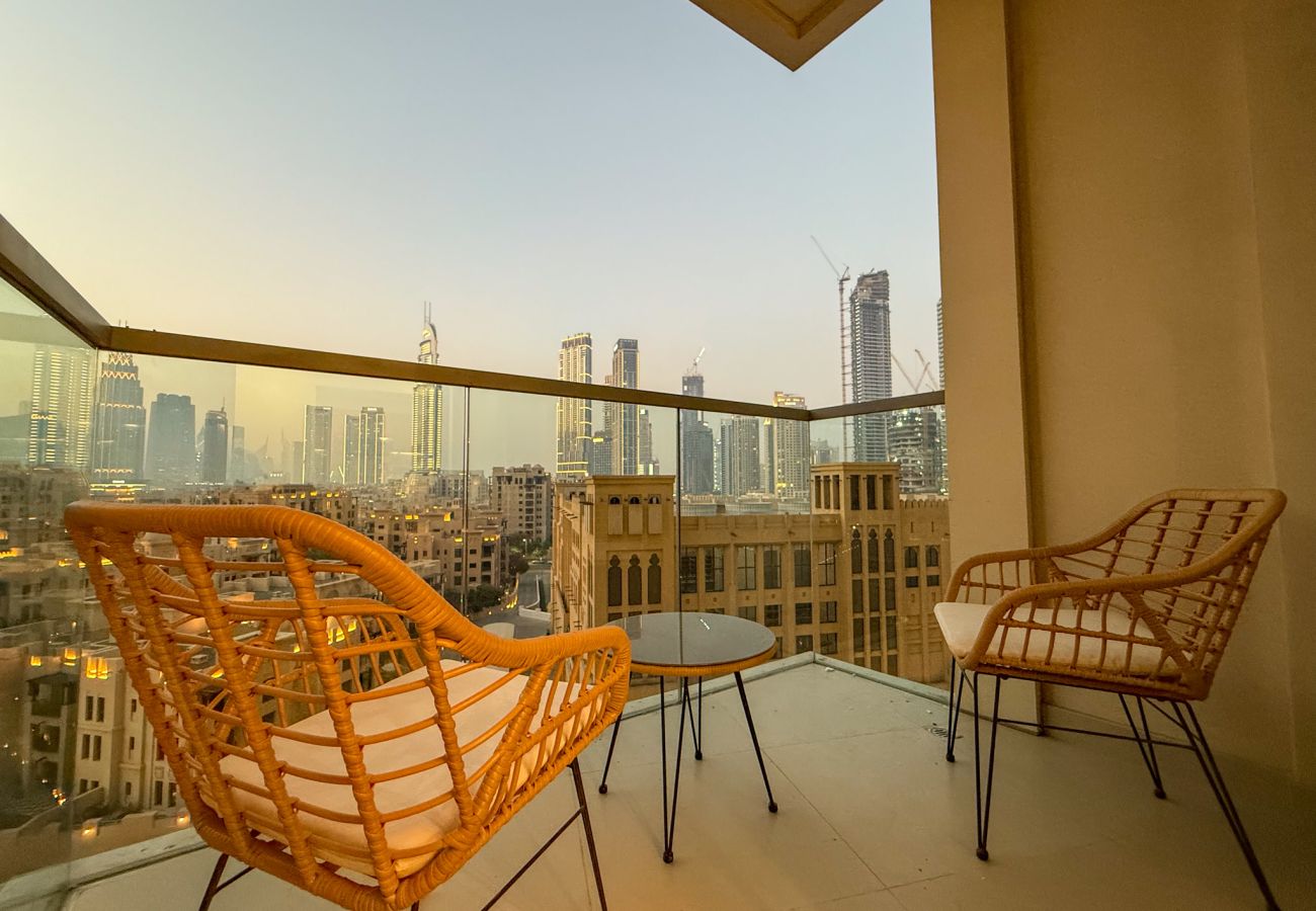 Апартаменты на Dubai - Burj Khalifa View I Modern Home I 2 Bedrooms 