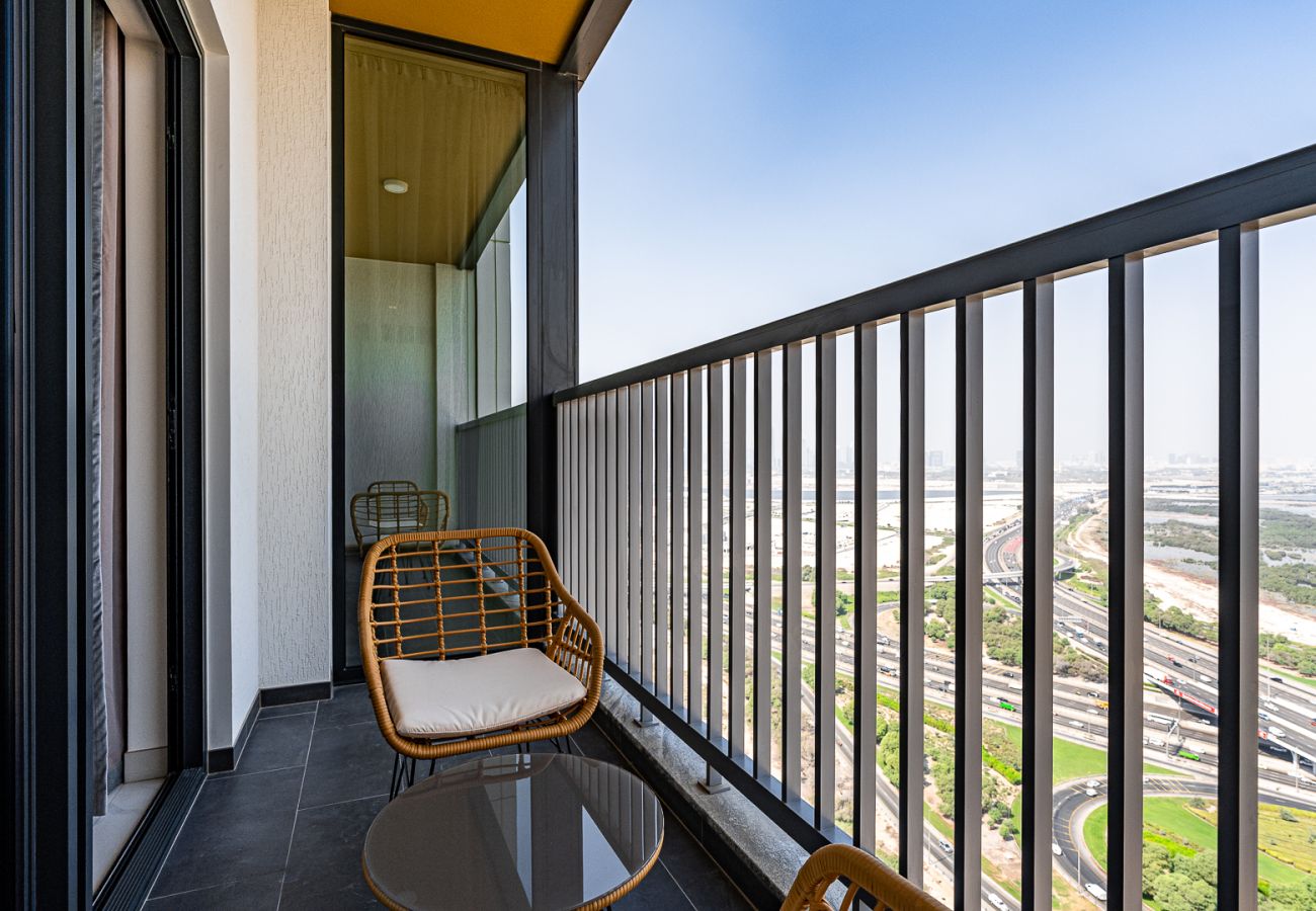 Апартаменты на Dubai - Elegant 2-Bedroom Apartment with Stunning City and Water Views