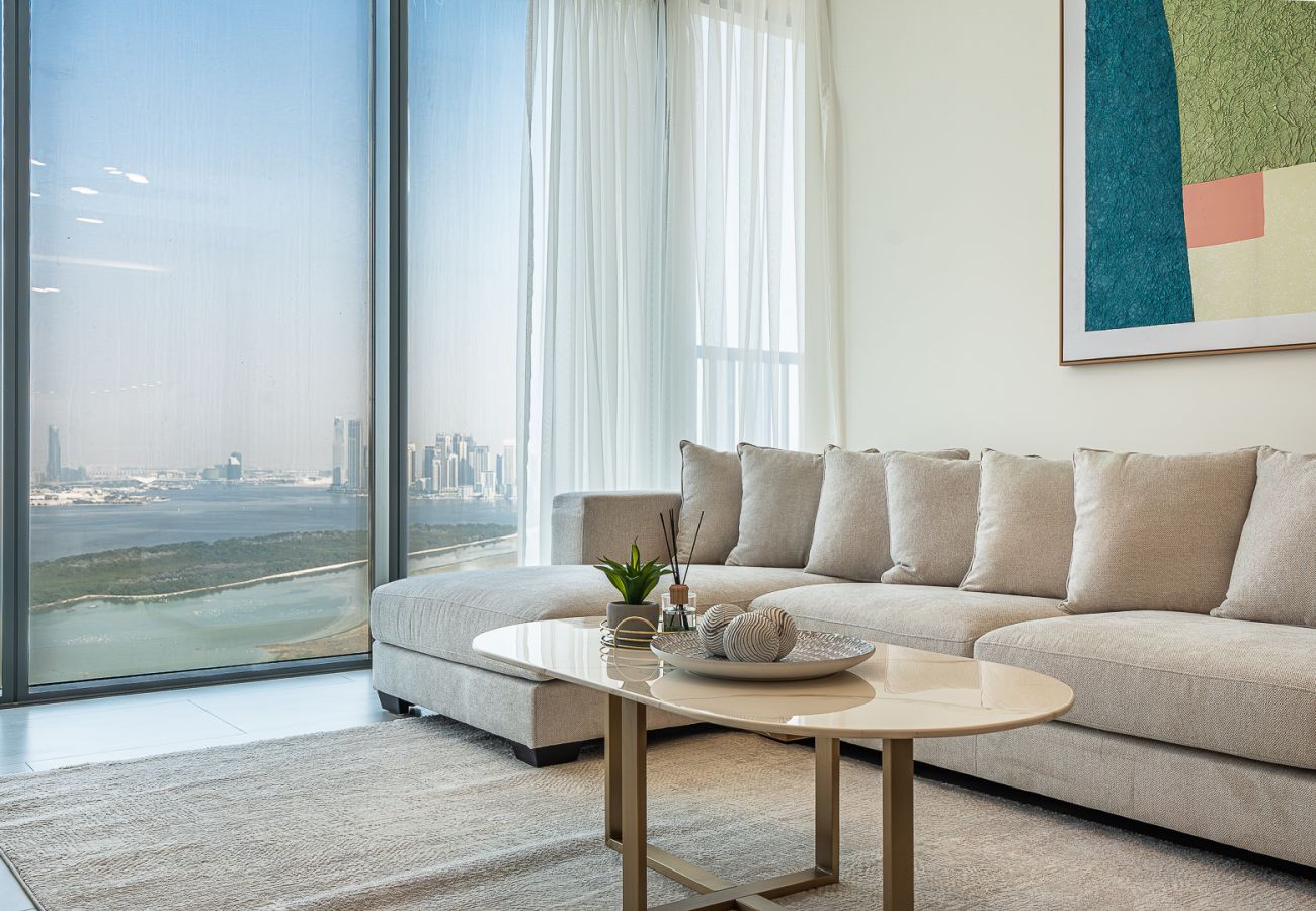 Апартаменты на Dubai - Elegant 2-Bedroom Apartment with Stunning City and Water Views