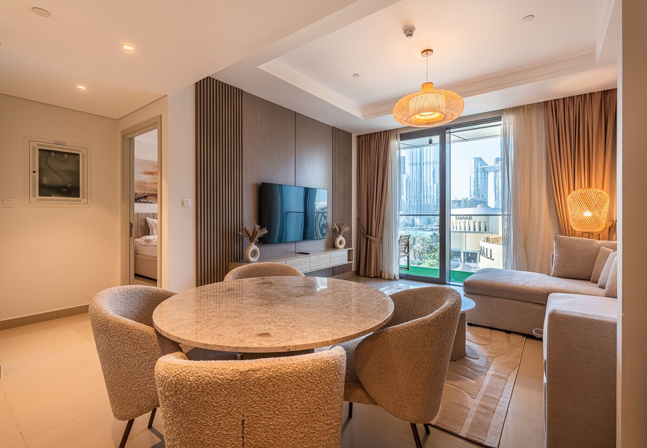 Апартаменты на Dubai - Modern & Spacious 1-Bedroom Apartment in Boulevard Point I Downtown Dubai