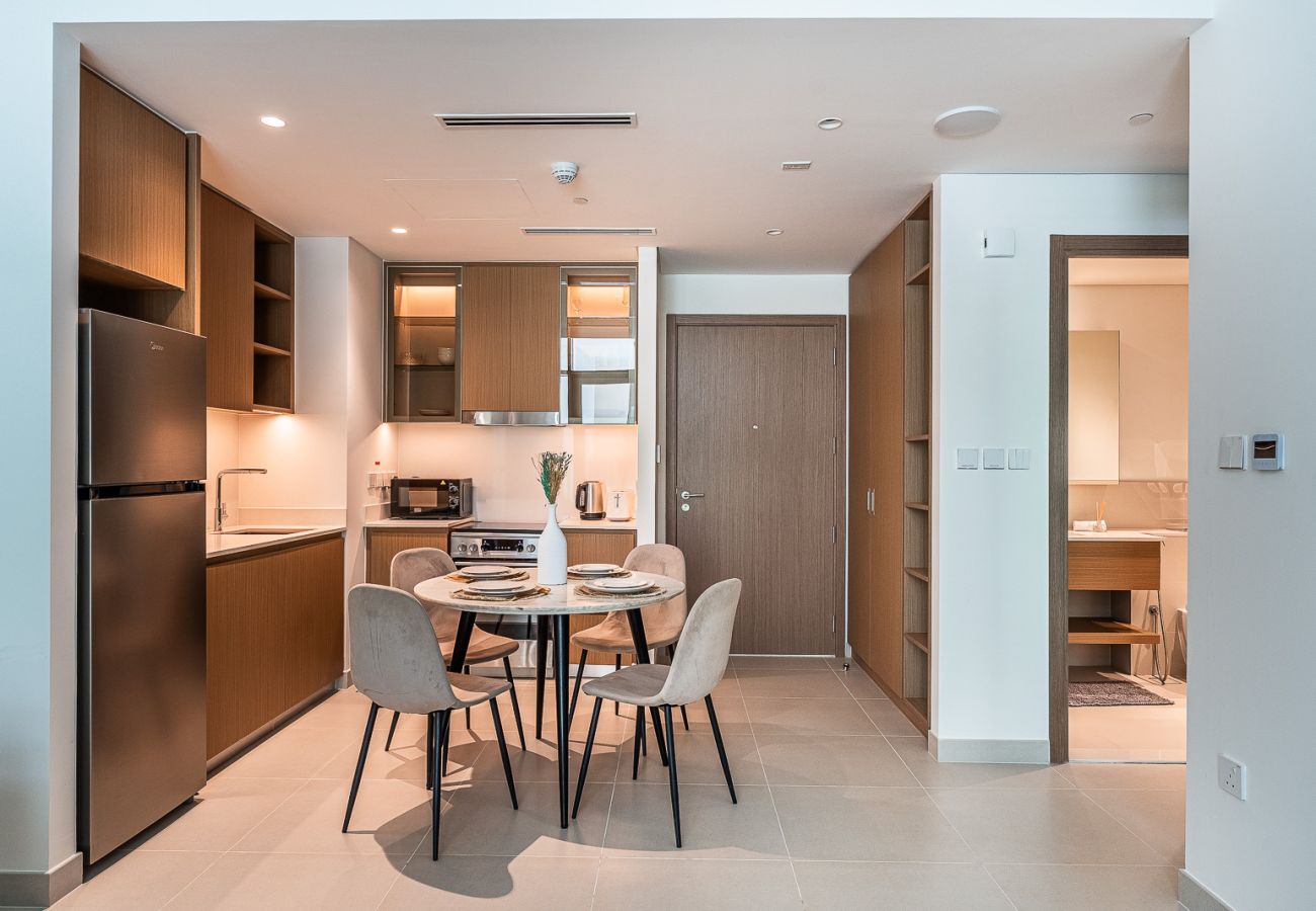 Апартаменты на Dubai - Cozy & Elegant 1BR at Creek Beach