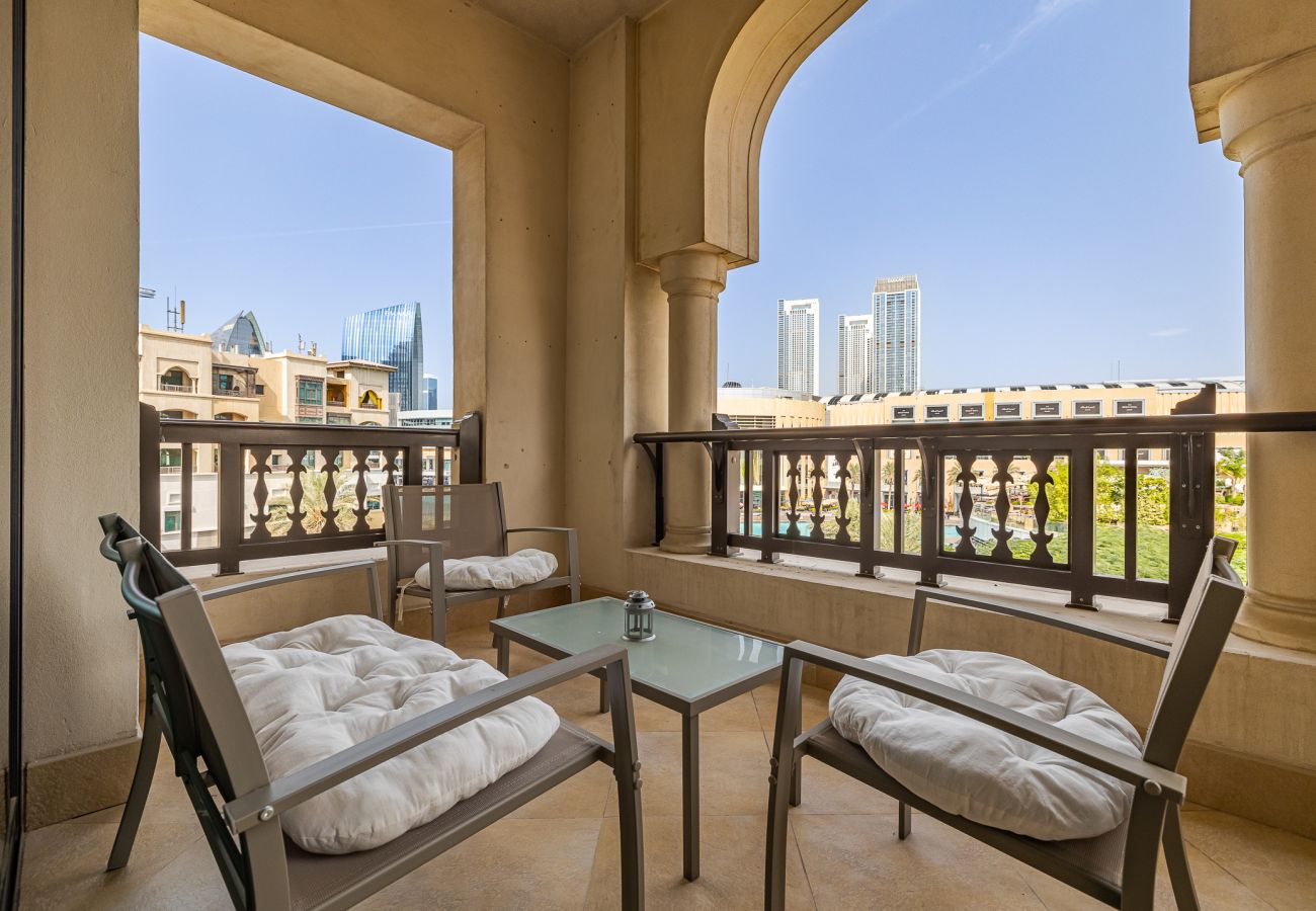 Апартаменты на Dubai - Elegant 1BDR in Downtown with Burj Khalifa View