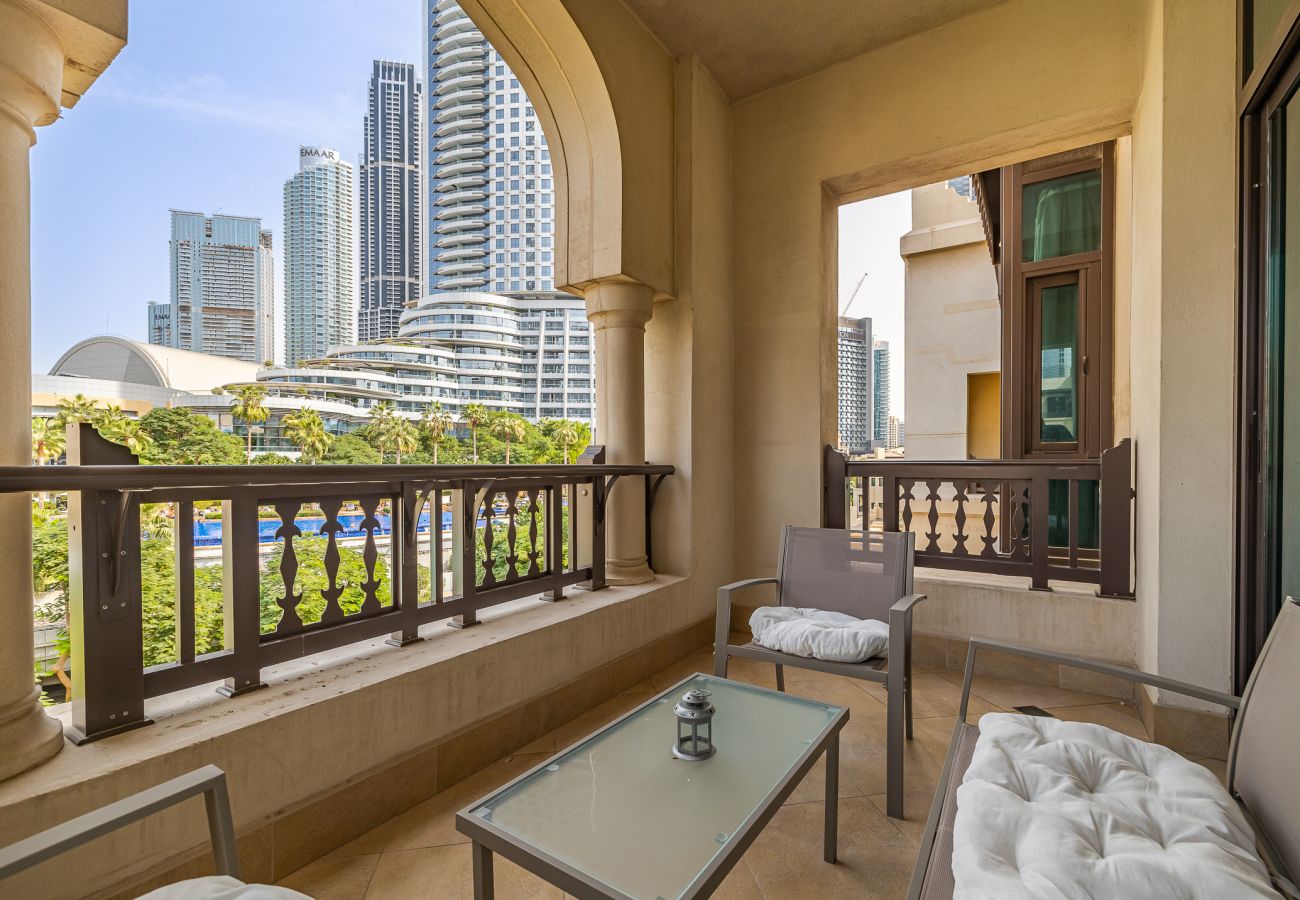 Апартаменты на Dubai - Elegant 1BDR in Downtown with Burj Khalifa View