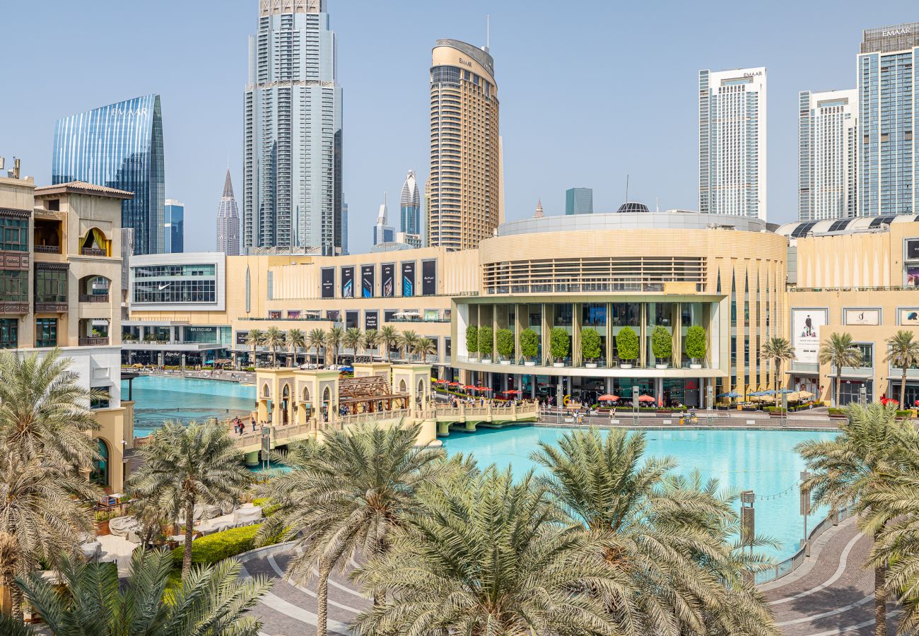 Апартаменты на Dubai - Elegant 1BDR in Downtown with Burj Khalifa View