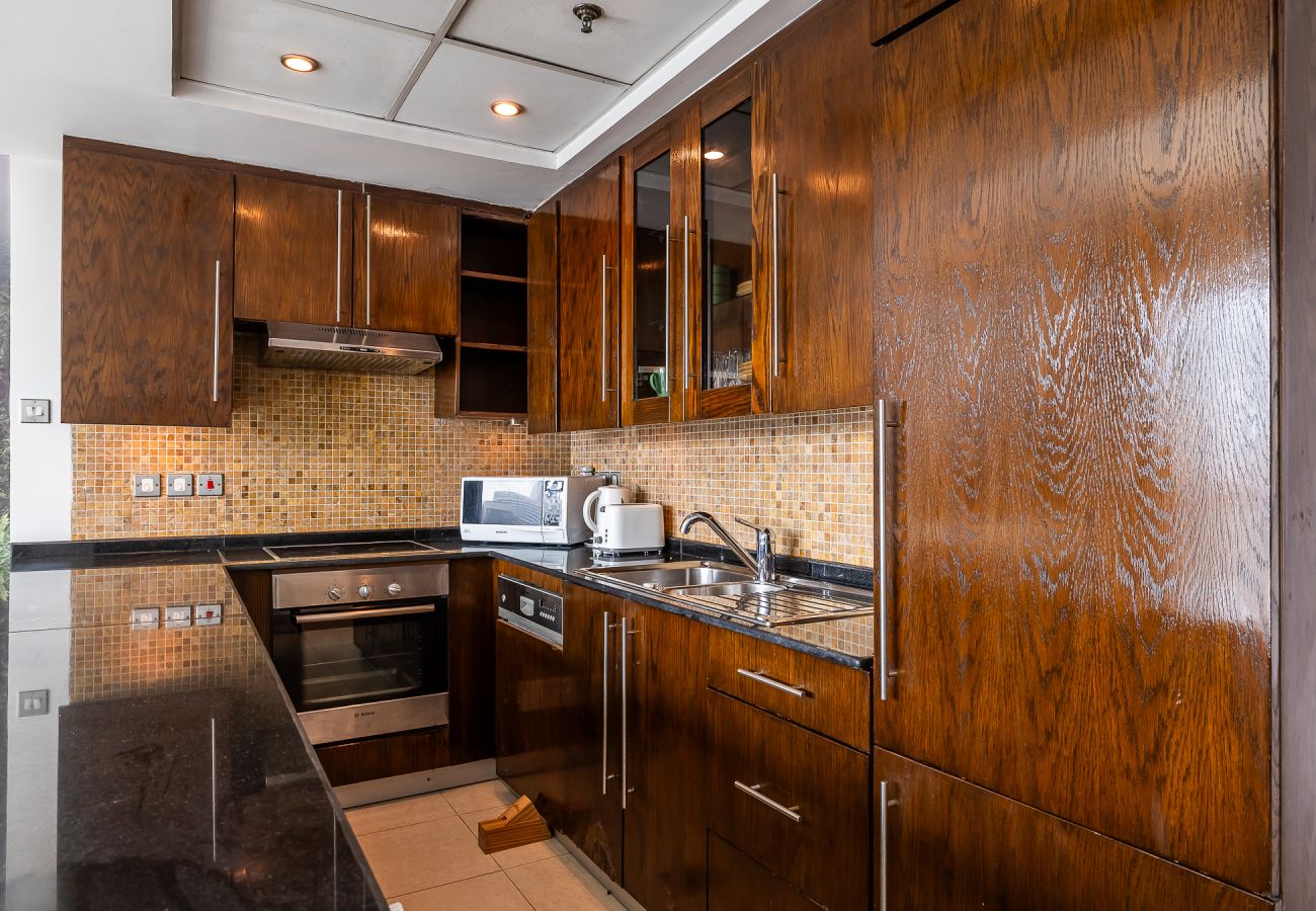 Квартира-студия на Dubai - Studio Next to Burj Khalifa / Large Balcony With City View