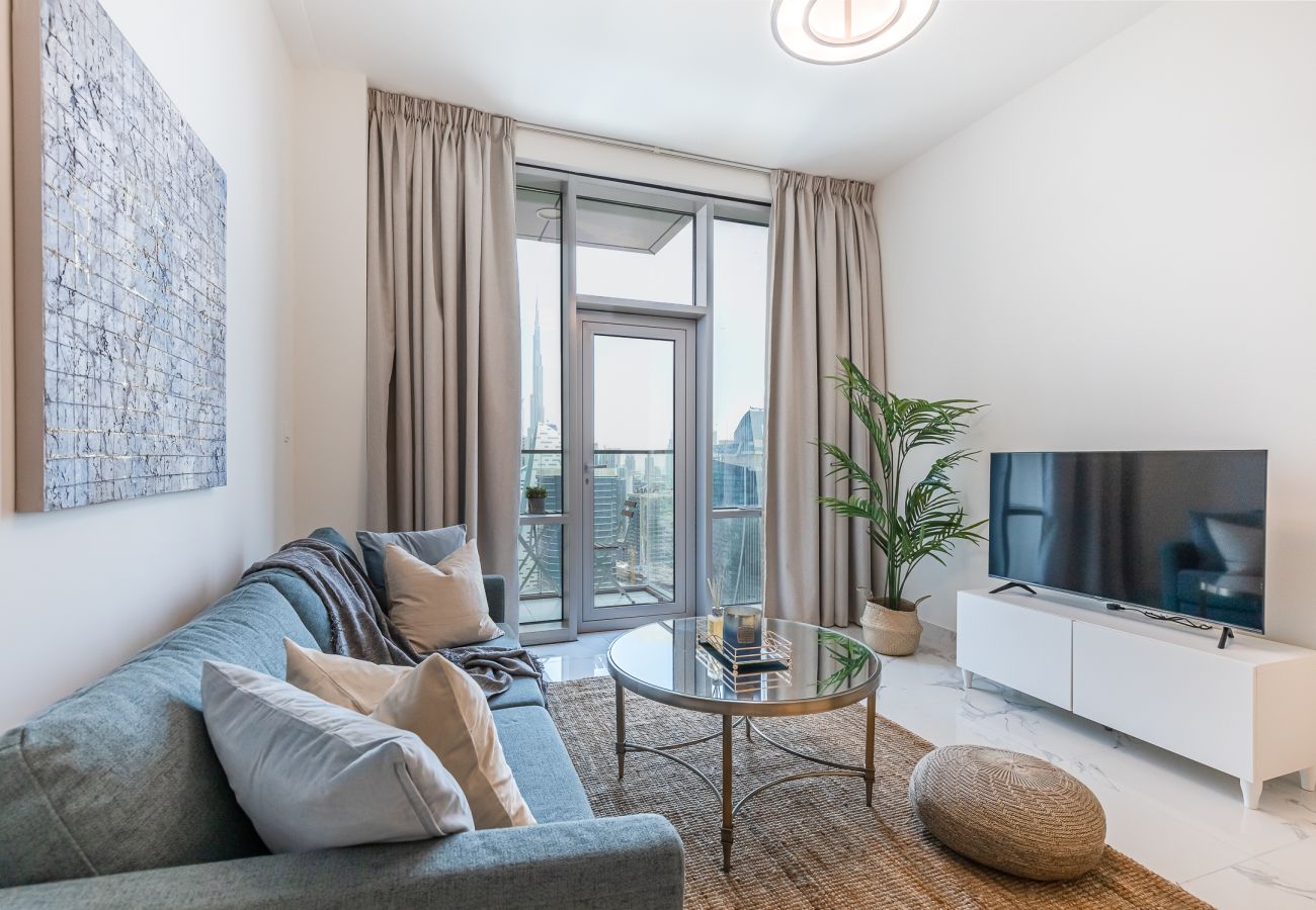 Апартаменты на Dubai - 1 BDR Apartment | Canal view | Burj Khalifa view