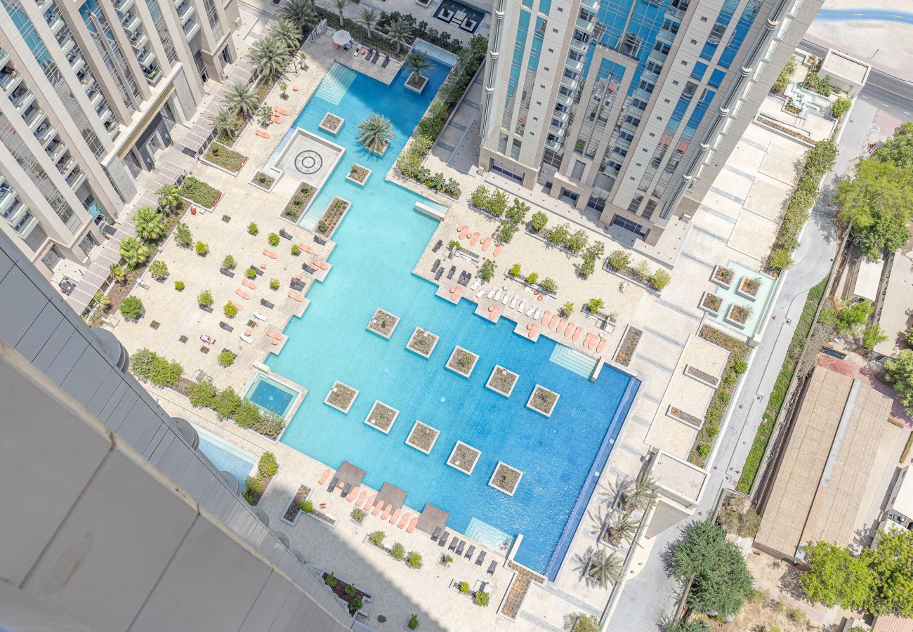 Апартаменты на Dubai - 1 BDR Apartment | Canal view | Burj Khalifa view