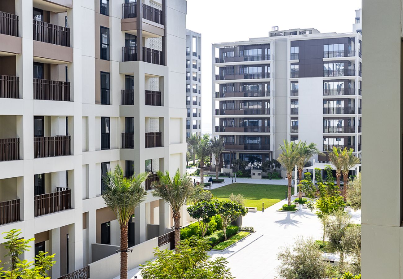 Апартаменты на Dubai - Chic 1-Bedroom Apartment | Surf, Creek Beach – Dubai Creek Harbour