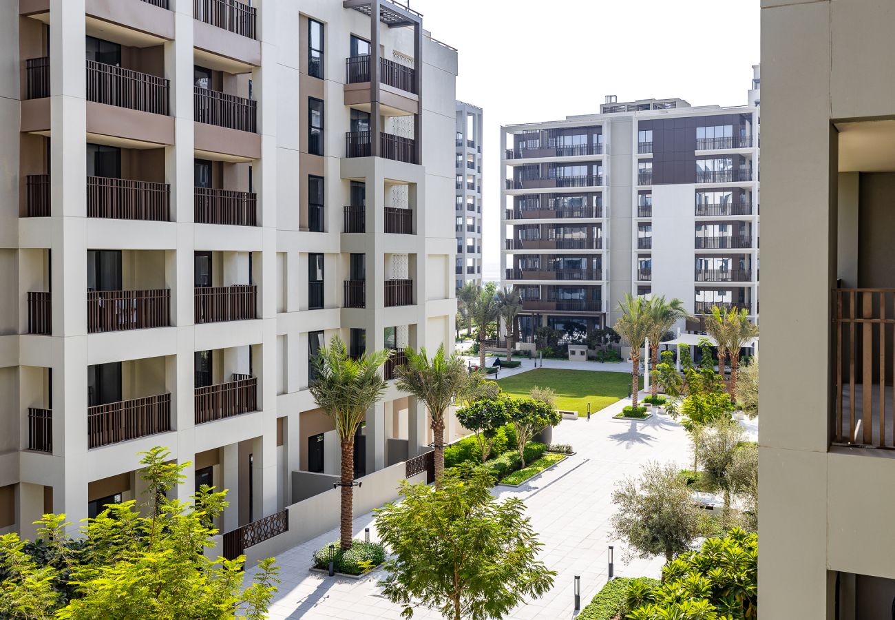 Апартаменты на Dubai - Chic 1-Bedroom Apartment | Surf, Creek Beach – Dubai Creek Harbour