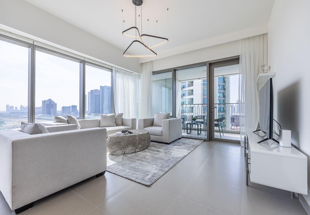 Апартаменты на Dubai - 3BDR Apartment +  maid room I Burj Khalifa view I Downtown