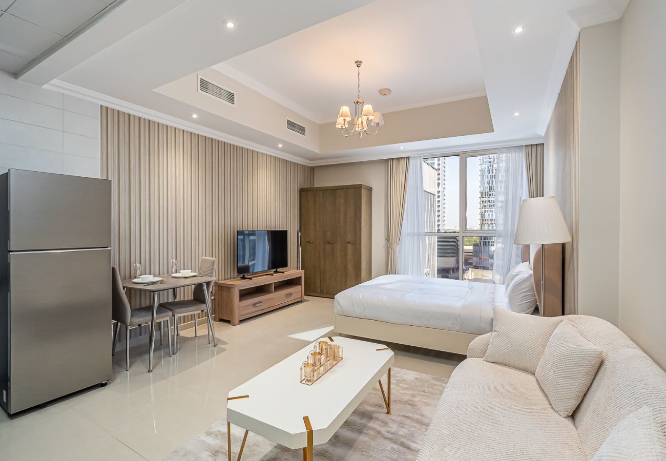 Квартира-студия на Dubai - Bright & Stylish Studio Apartment in the Heart of Downtown Dubai