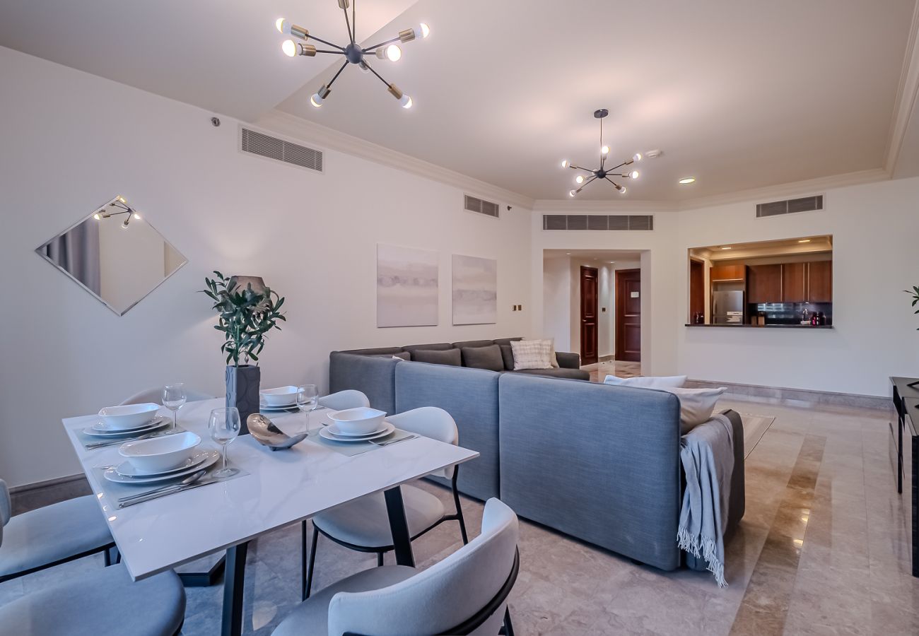 Апартаменты на Dubai - Stylish 2BDR apartment in Fairmont South I Palm Jumeirah