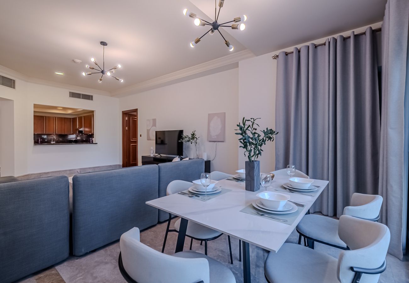 Апартаменты на Dubai - Stylish 2BDR apartment in Fairmont South I Palm Jumeirah