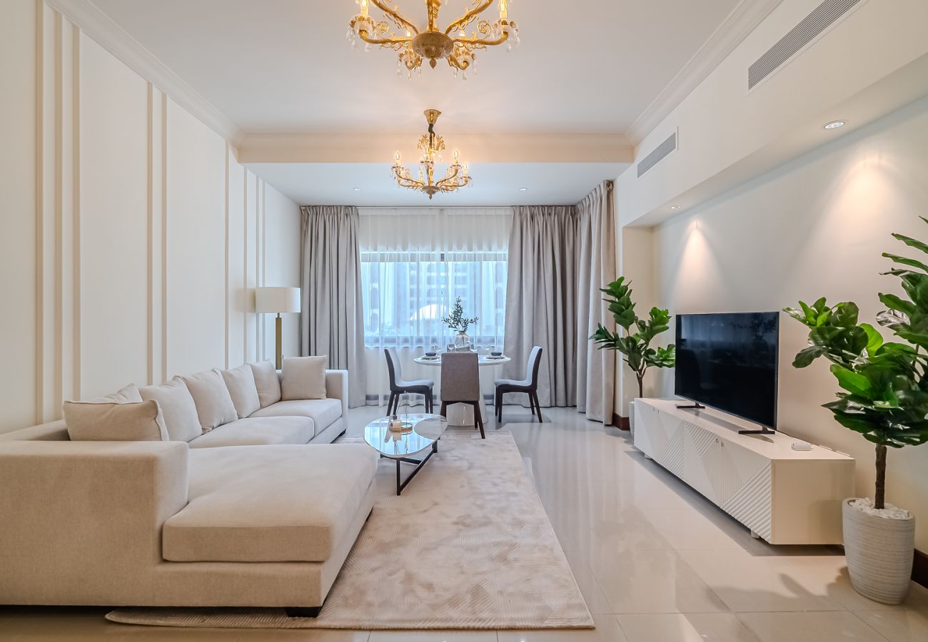 Апартаменты на Dubai - Apartment with Palm Jumeirah view I Golden Mile