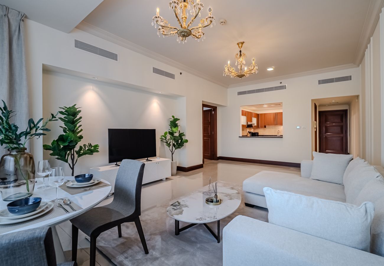 Апартаменты на Dubai - Apartment with Palm Jumeirah view I Golden Mile