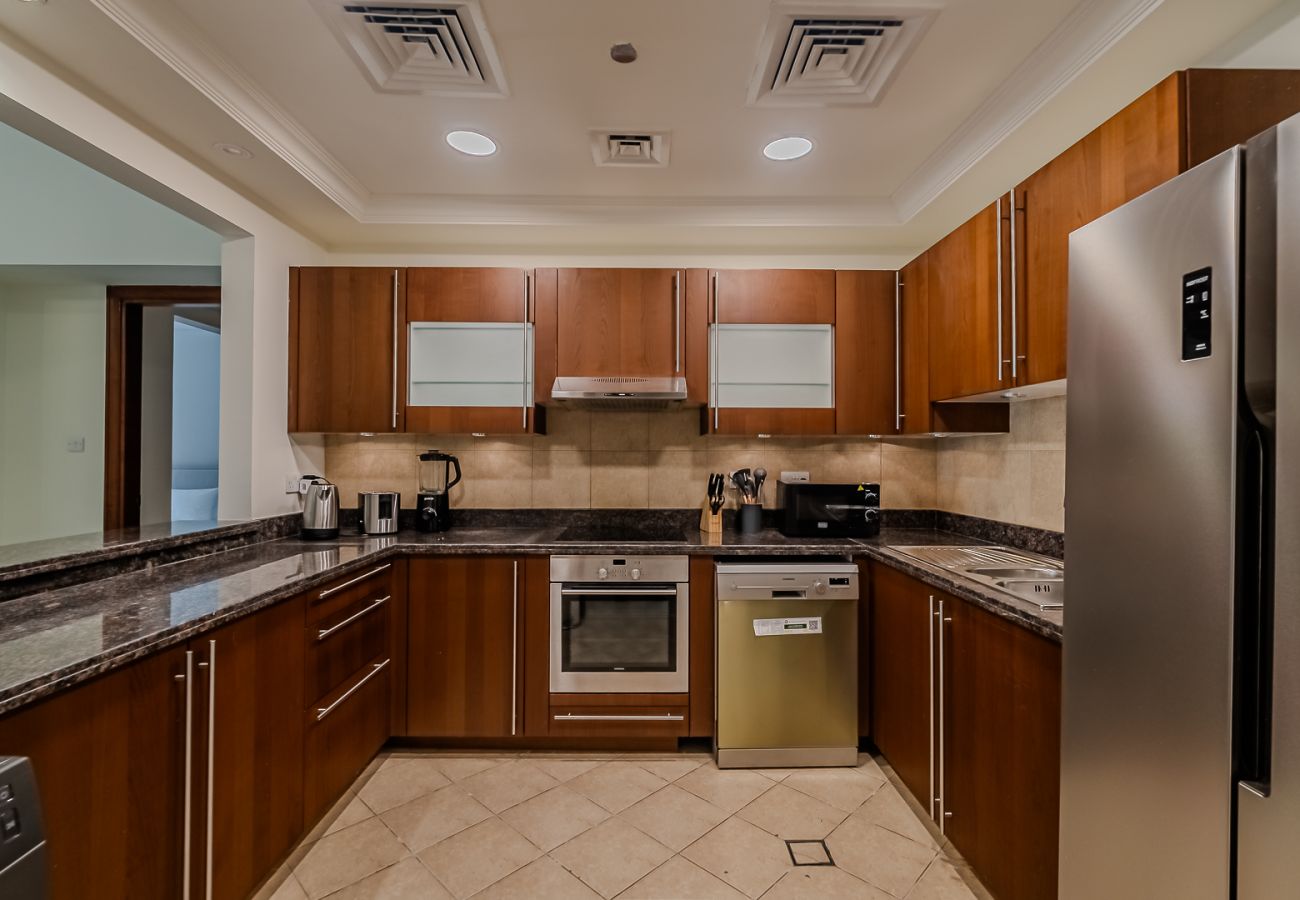 Апартаменты на Dubai - Apartment with Palm Jumeirah view I Golden Mile