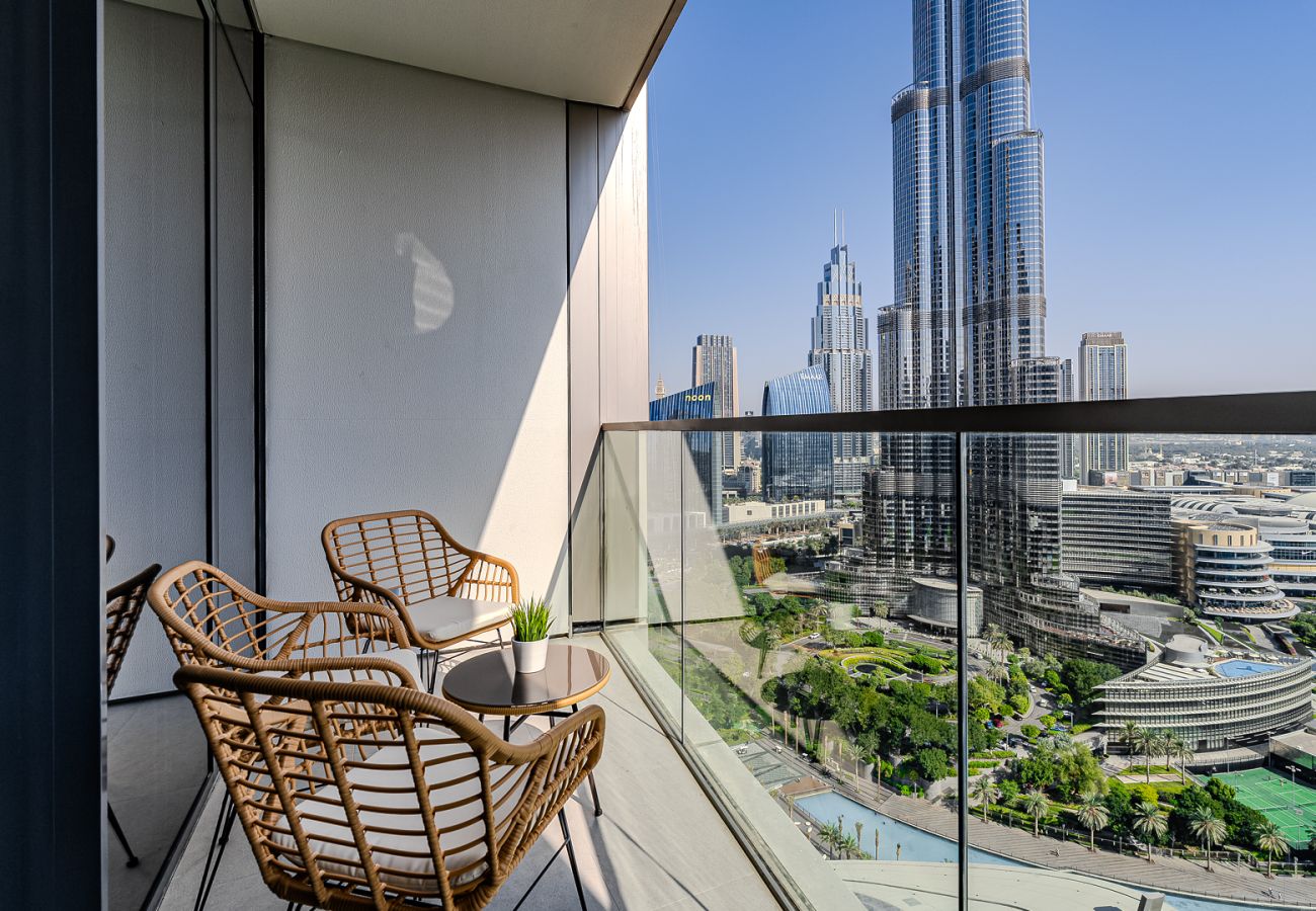 Апартаменты на Dubai - 2BDR apartment with stunning Burj Khalifa Views