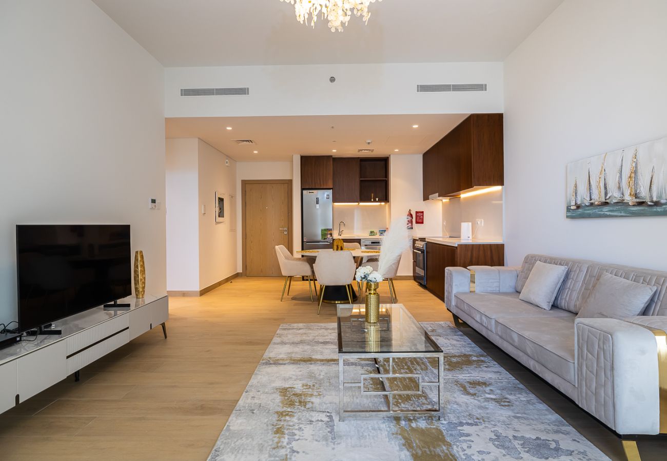 Апартаменты на Dubai - Chic 1-Bedroom Apartment with Stunning Views in La Mer