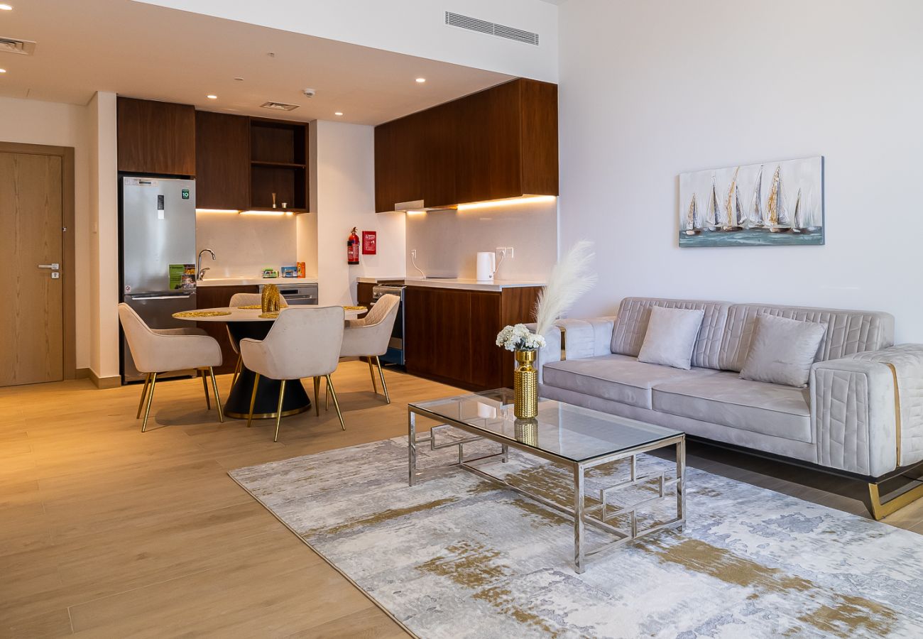 Апартаменты на Dubai - Chic 1-Bedroom Apartment with Stunning Views in La Mer