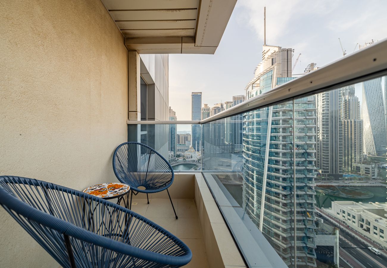 Апартаменты на Dubai - 1 BDR Apartment with office space / Dubai Marina