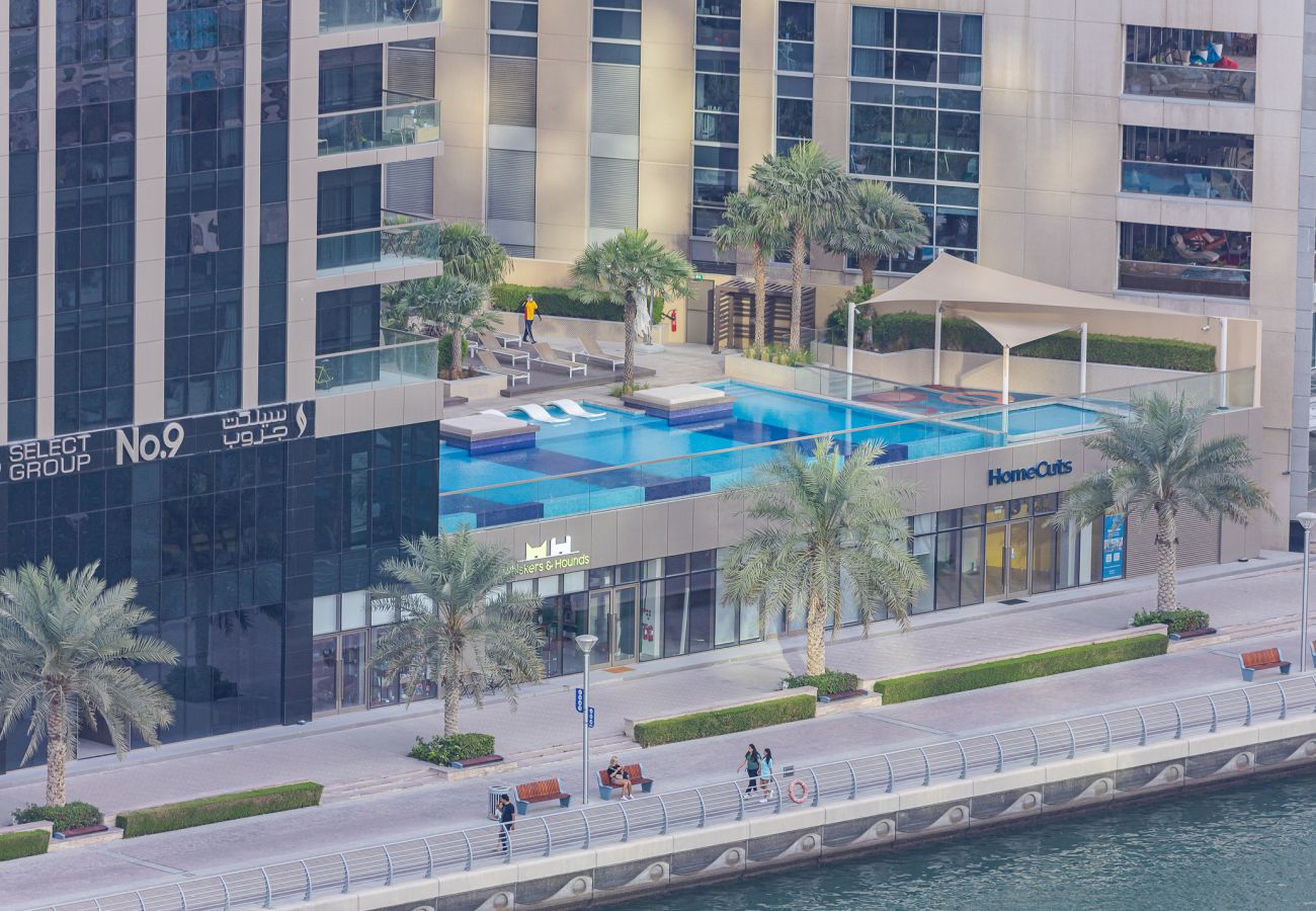 Апартаменты на Dubai - 1 BDR Apartment with office space / Dubai Marina