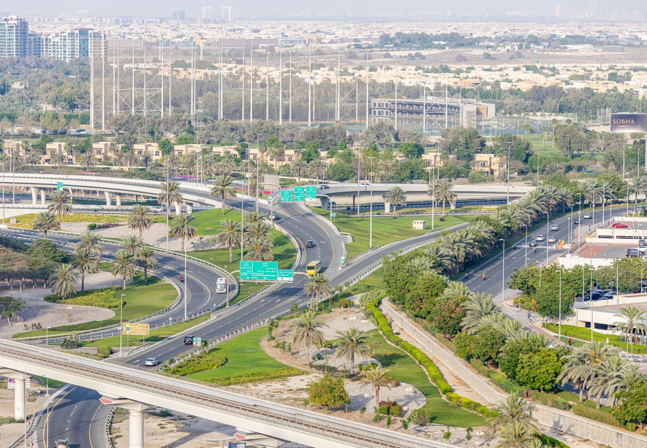 Апартаменты на Dubai - 1 BDR Apartment with office space / Dubai Marina