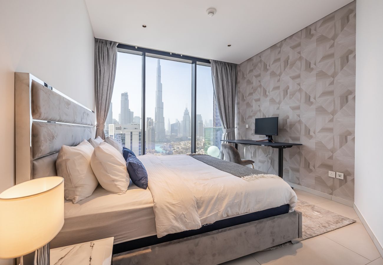 Апартаменты на Dubai - 3BDR Apartment + Maid Room / Burj Khalifa View