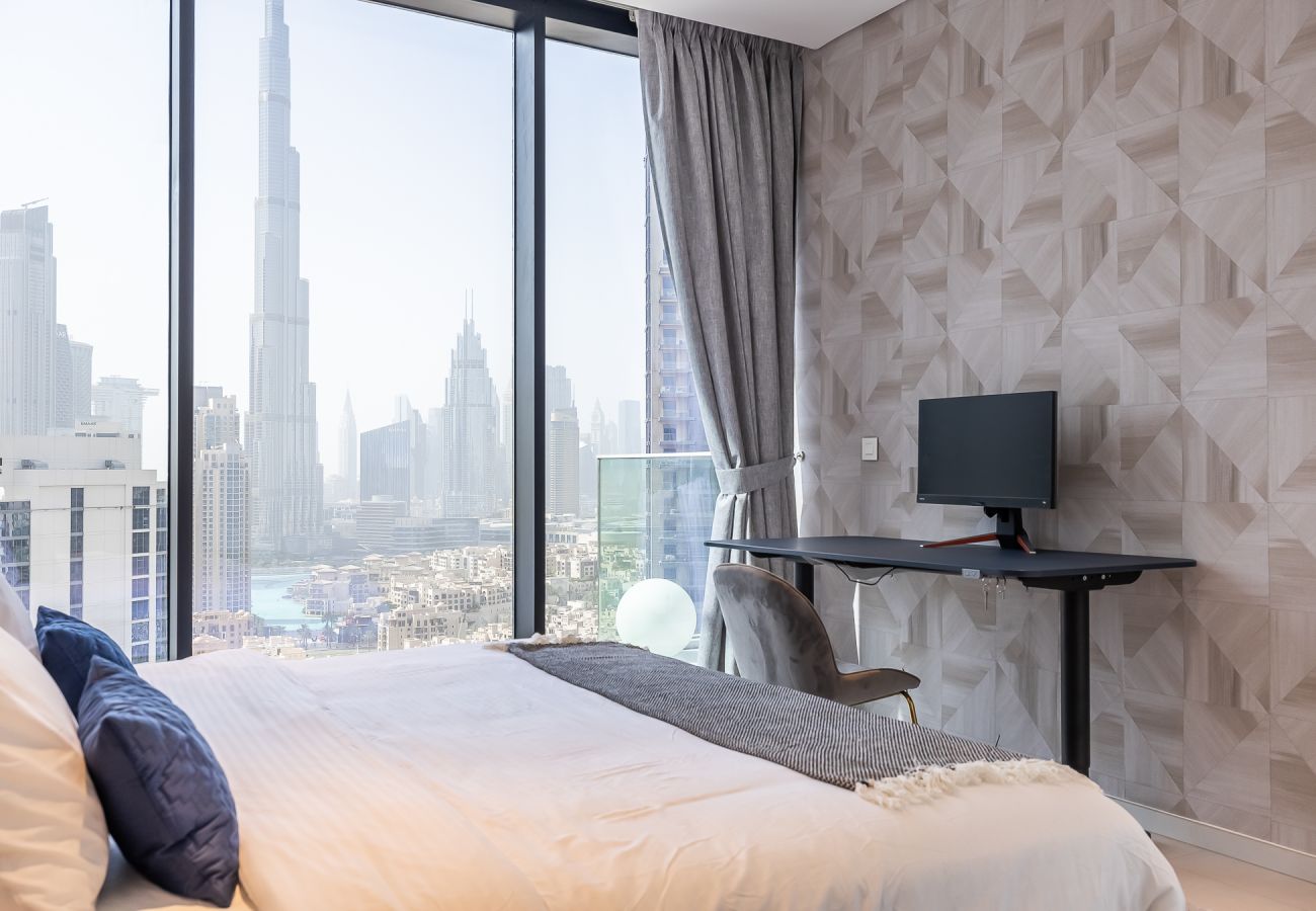 Апартаменты на Dubai - 3BDR Apartment + Maid Room / Burj Khalifa View