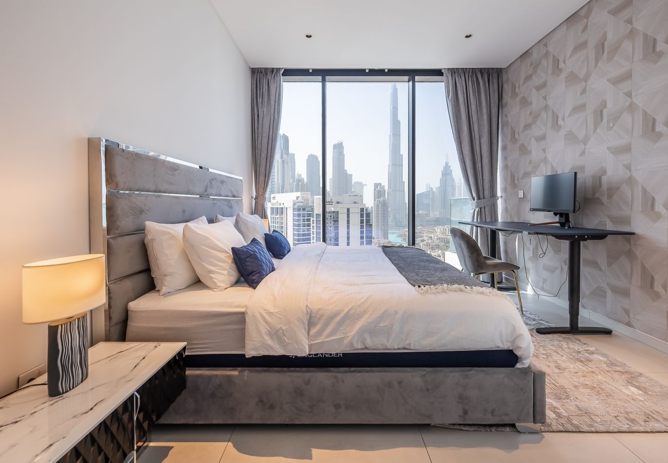 Апартаменты на Dubai - 3BDR Apartment + Maid Room / Burj Khalifa View