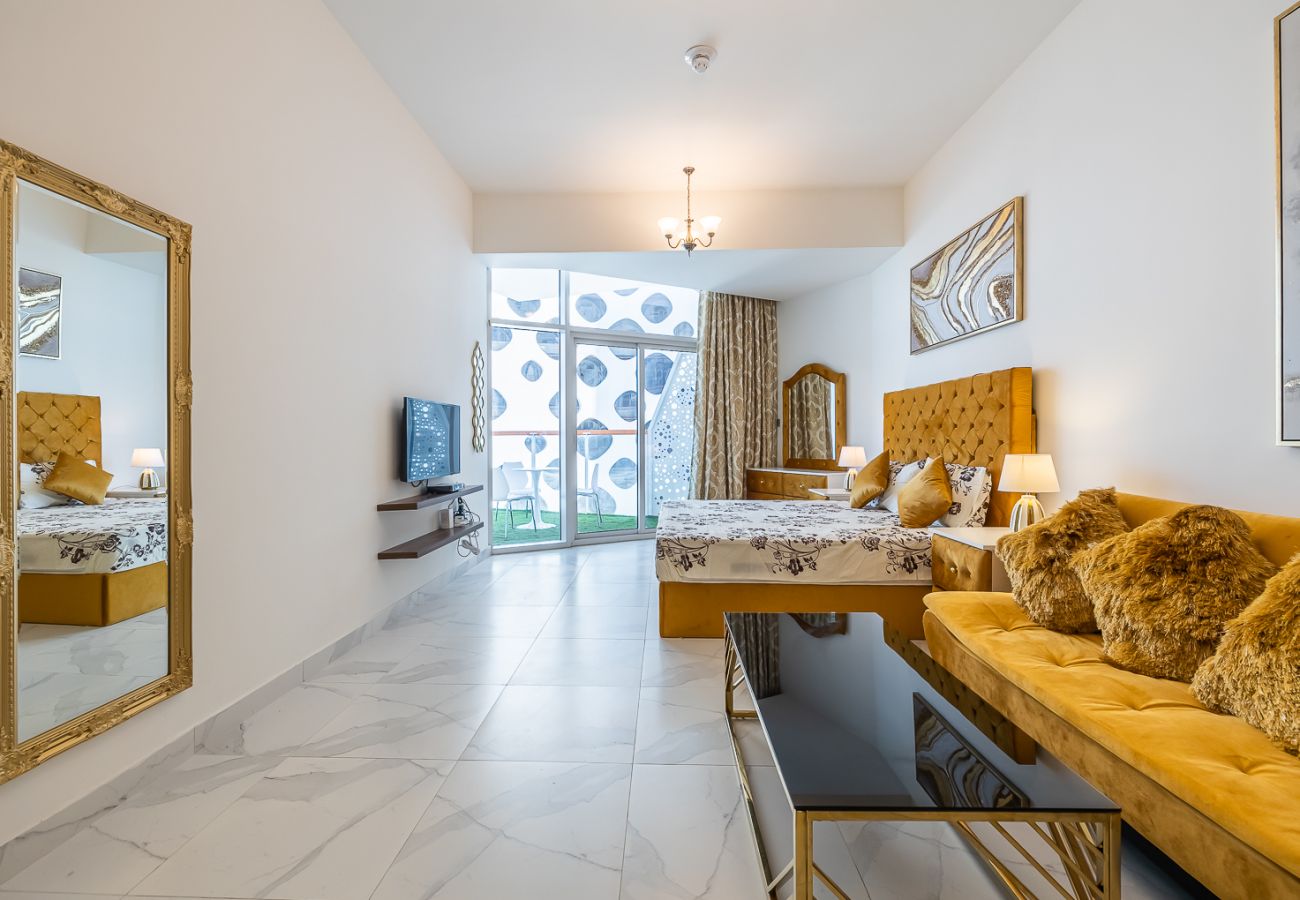 Апартаменты на Dubai - Studio with Burj Khalifa View