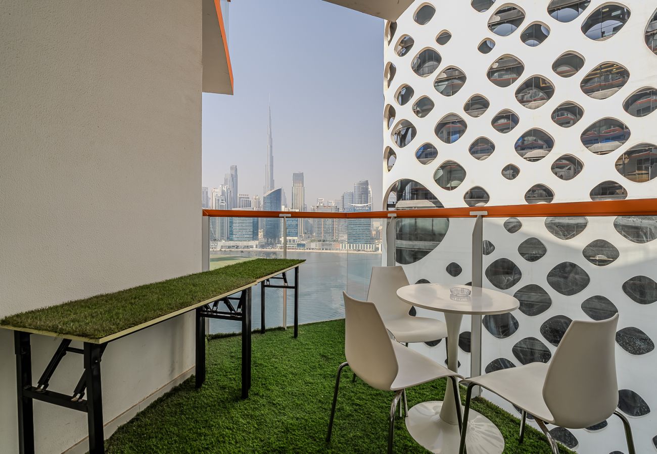 Апартаменты на Dubai - Studio with Burj Khalifa View