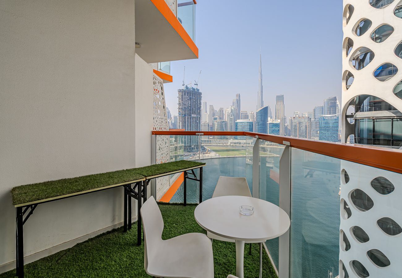 Апартаменты на Dubai - Studio with Burj Khalifa View