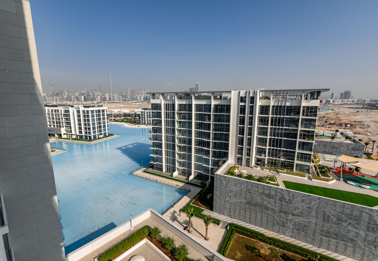 Апартаменты на Dubai - Lagoons and Burj Khalifa View I District One