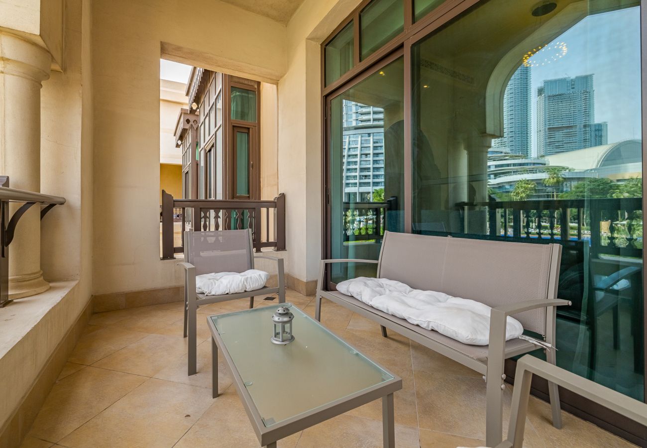 公寓 在 Dubai - Elegant 1BDR in Downtown with Burj Khalifa View