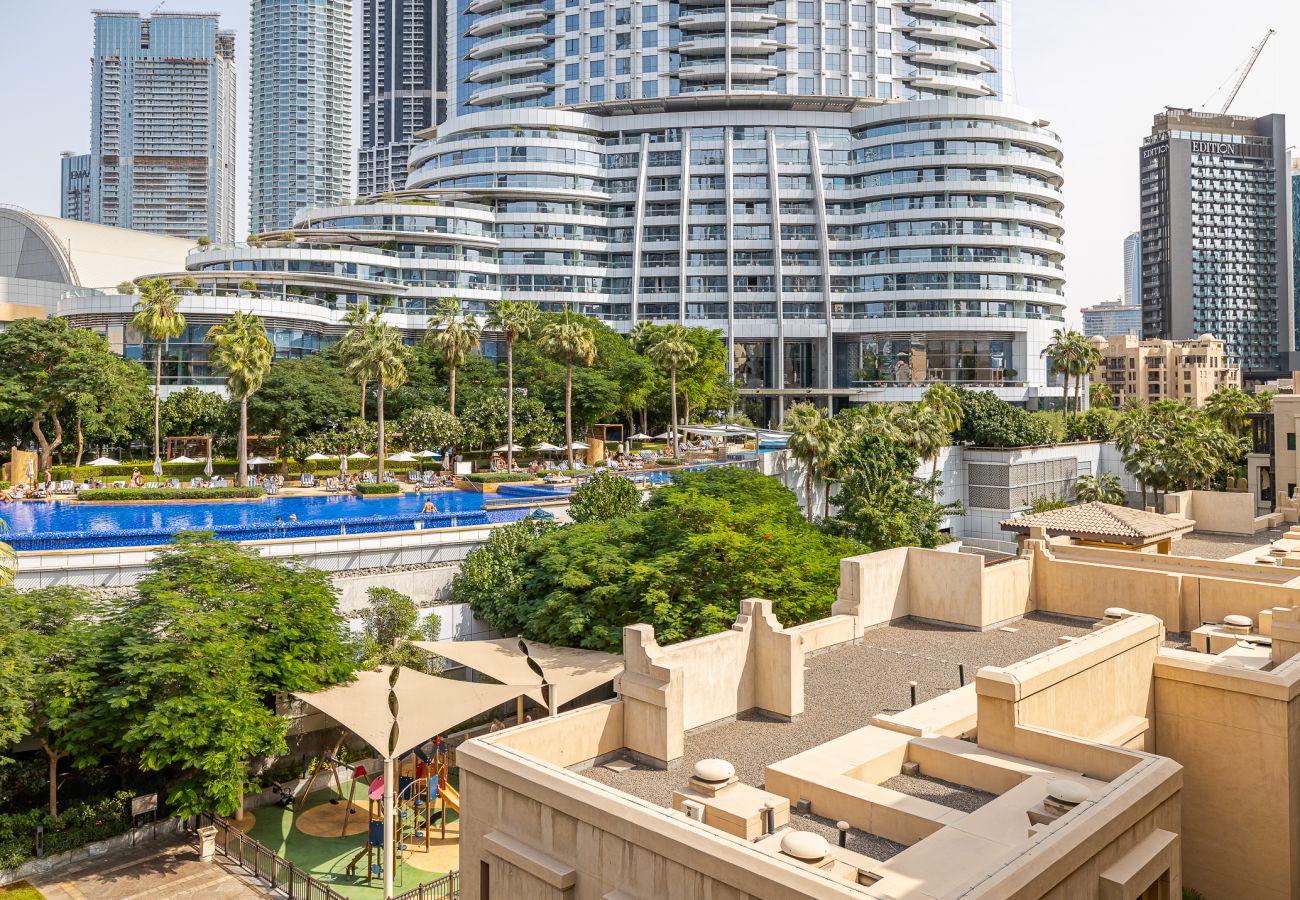 公寓 在 Dubai - Elegant 1BDR in Downtown with Burj Khalifa View