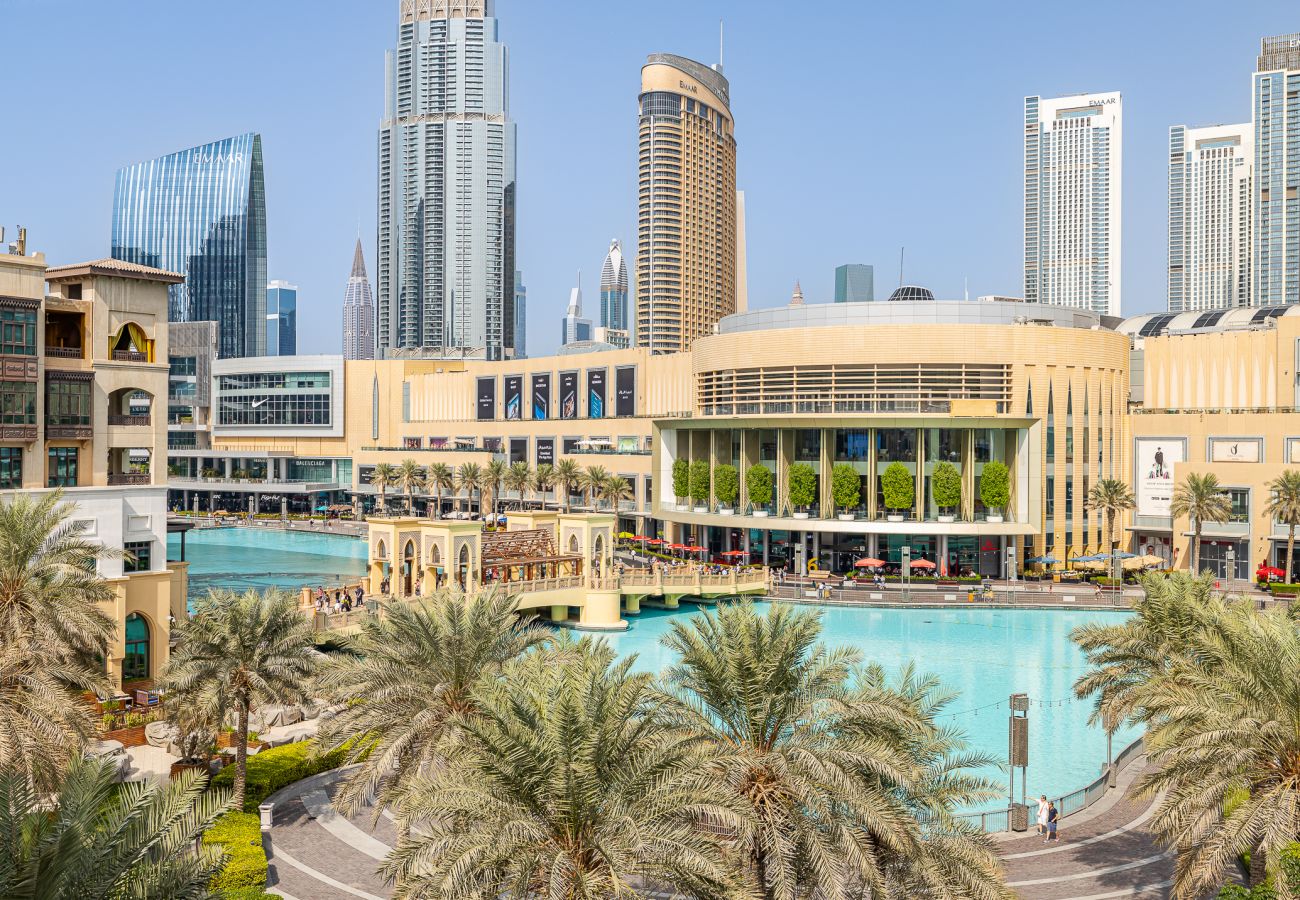 公寓 在 Dubai - Elegant 1BDR in Downtown with Burj Khalifa View