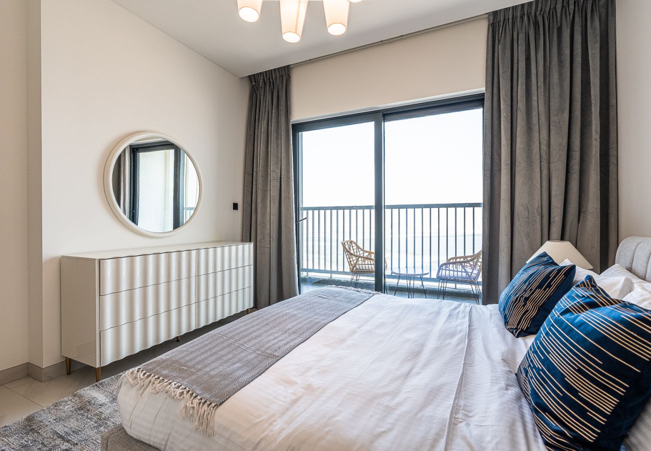 公寓 在 Dubai - Elegant 2-Bedroom Apartment with Stunning City and Water Views