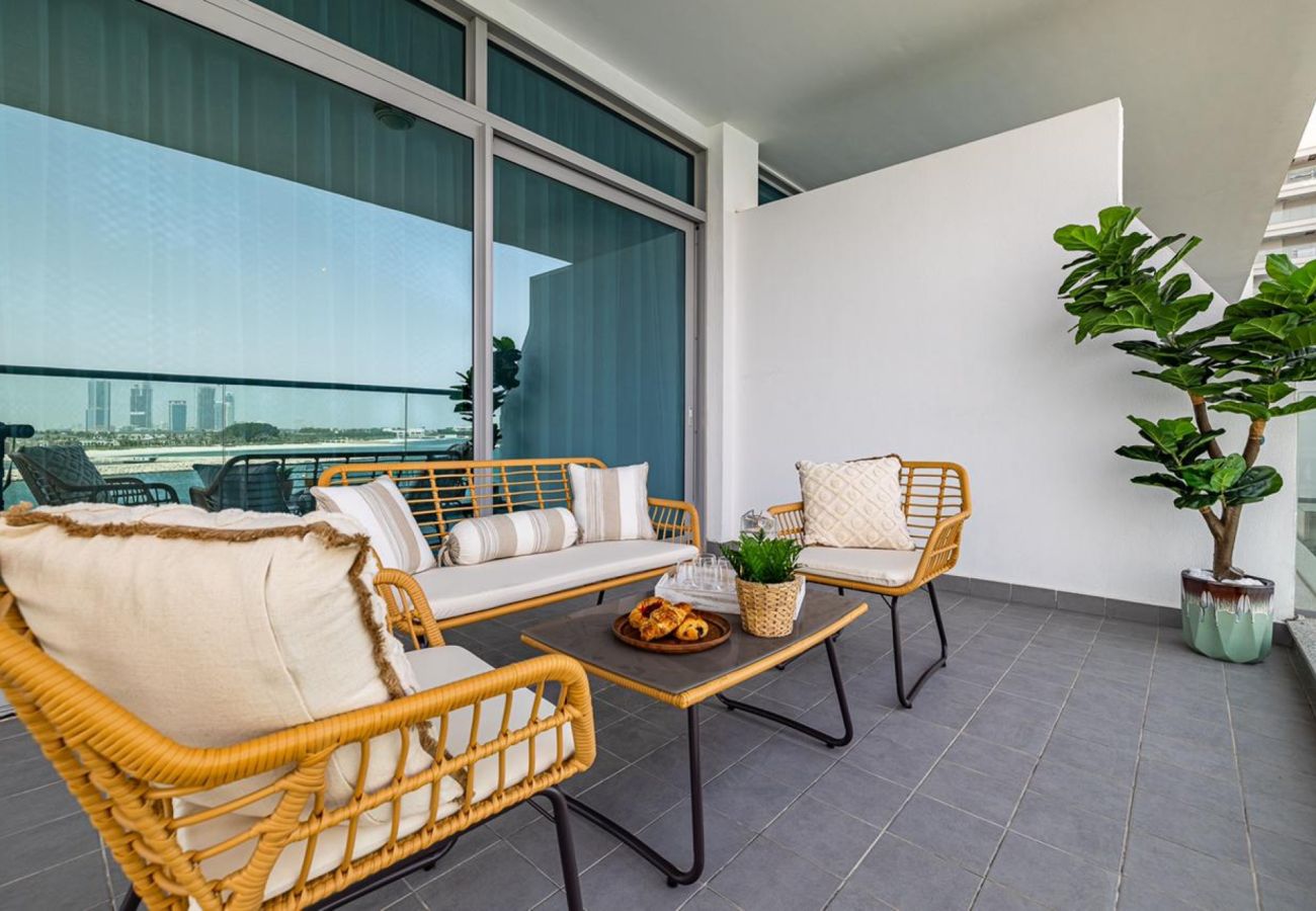 公寓 在 Dubai - 317 / 2BDR+maid room / Sea view / The Palm 