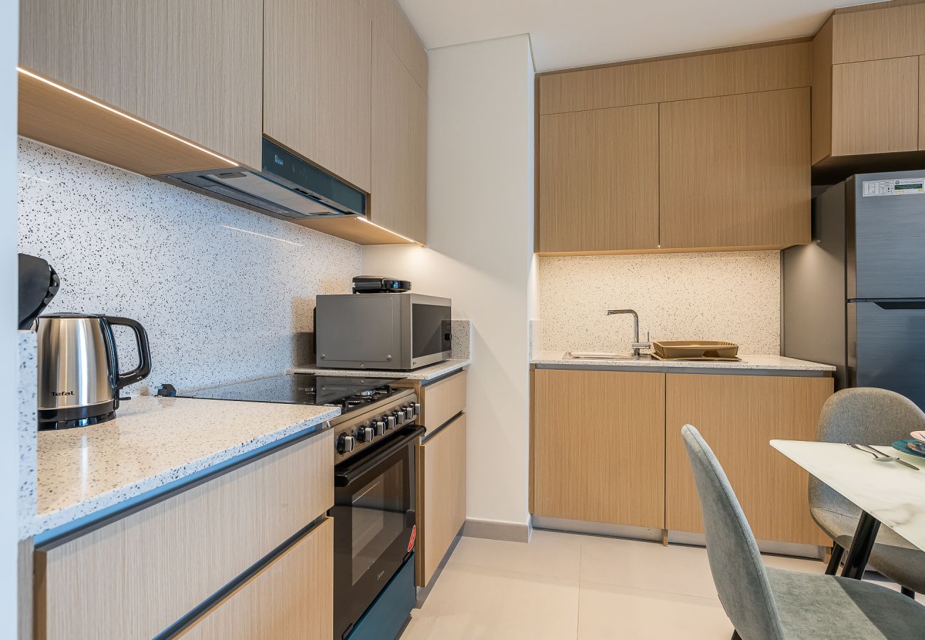 公寓 在 Dubai - Eccentric 1-Bedroom Apartment in Dubai Creek Harbour with Stunning Views