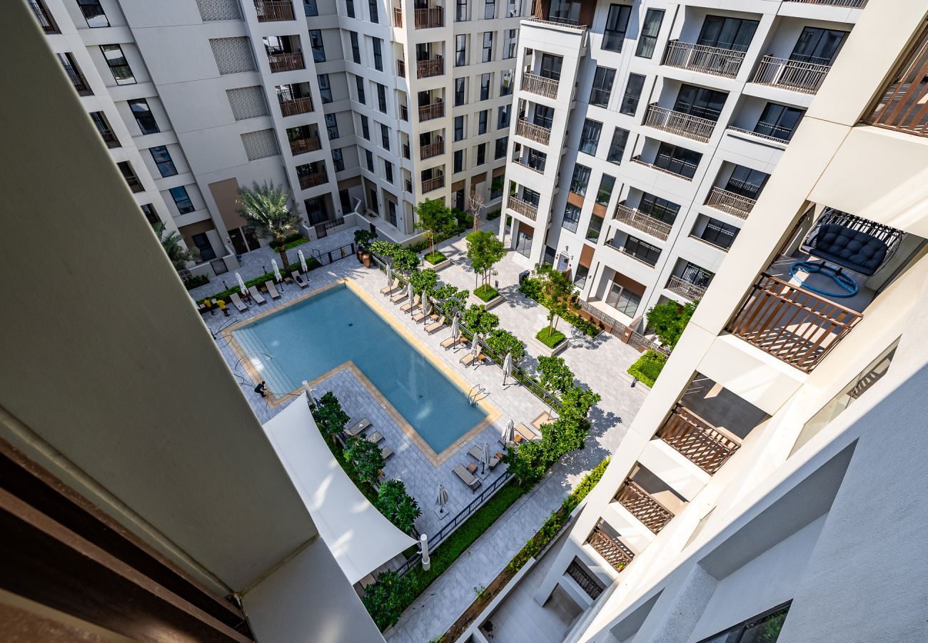 公寓 在 Dubai - Eccentric 1-Bedroom Apartment in Dubai Creek Harbour with Stunning Views