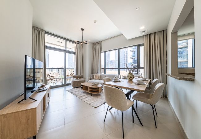 公寓 在 Dubai - Burj Khalifa View I Modern Home I 2 Bedrooms 