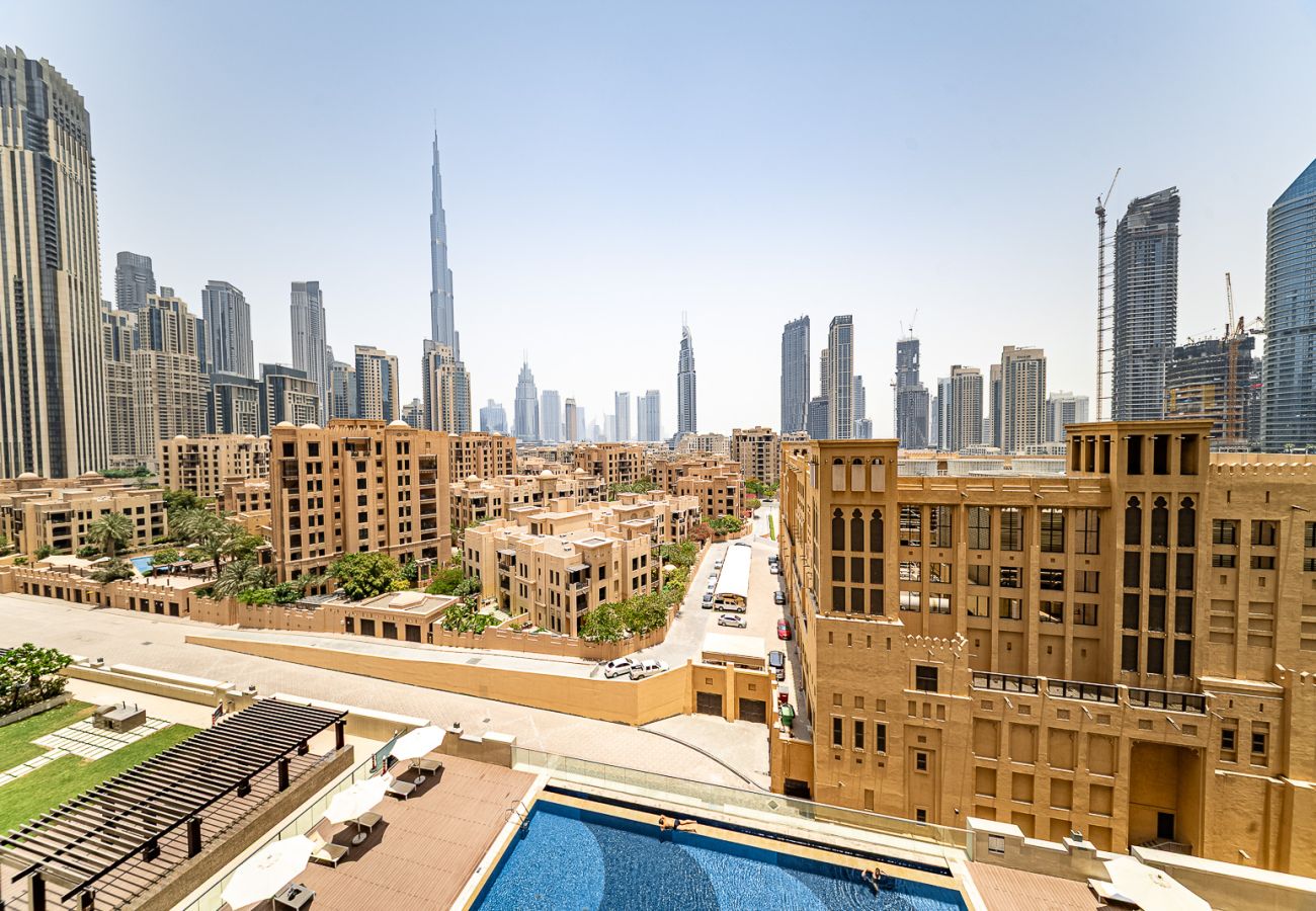 公寓 在 Dubai - Burj Khalifa View I Modern Home I 2 Bedrooms 