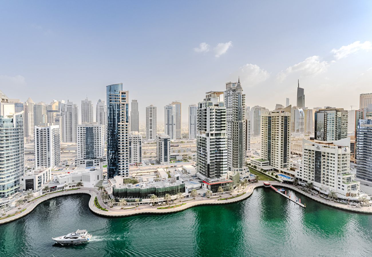 公寓 在 Dubai - Breathtaking 1 BDR apartment in Dubai Marina