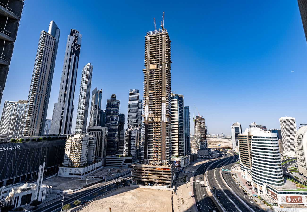 工作室 在 Dubai - Stylish Studio apartment in Downtown Dubai I Burj Al Nujoom