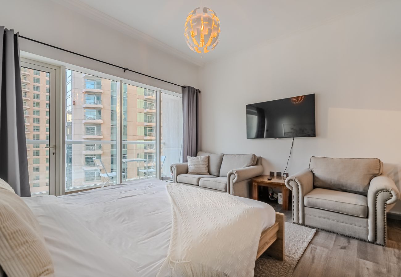 工作室 在 Dubai - Studio Apartment near Burj Khalifa
