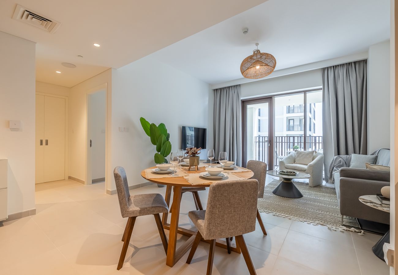 公寓 在 Dubai - Chic 1-Bedroom Apartment | Surf, Creek Beach – Dubai Creek Harbour