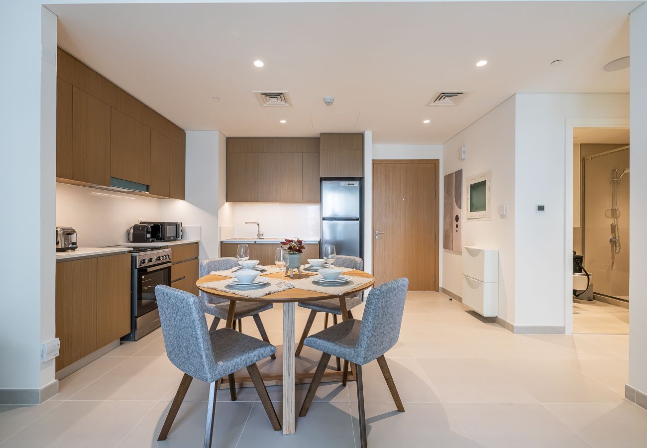 公寓 在 Dubai - Chic 1-Bedroom Apartment | Surf, Creek Beach – Dubai Creek Harbour