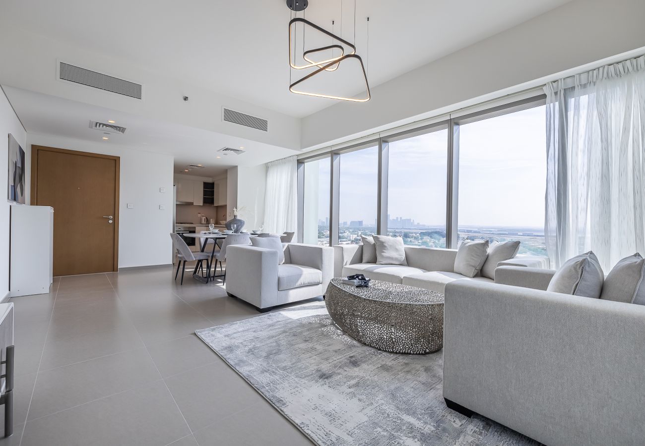 公寓 在 Dubai - 3BDR Apartment +  maid room I Burj Khalifa view I Downtown